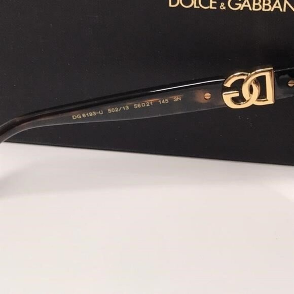 Dolce & Gabbana Women's Tortoise Sunglasses DG1693-U - Picture 12 of 13
